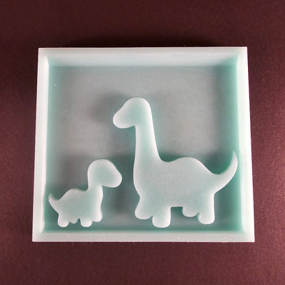 Silikonform: Kuhni-Haus "Dinos"