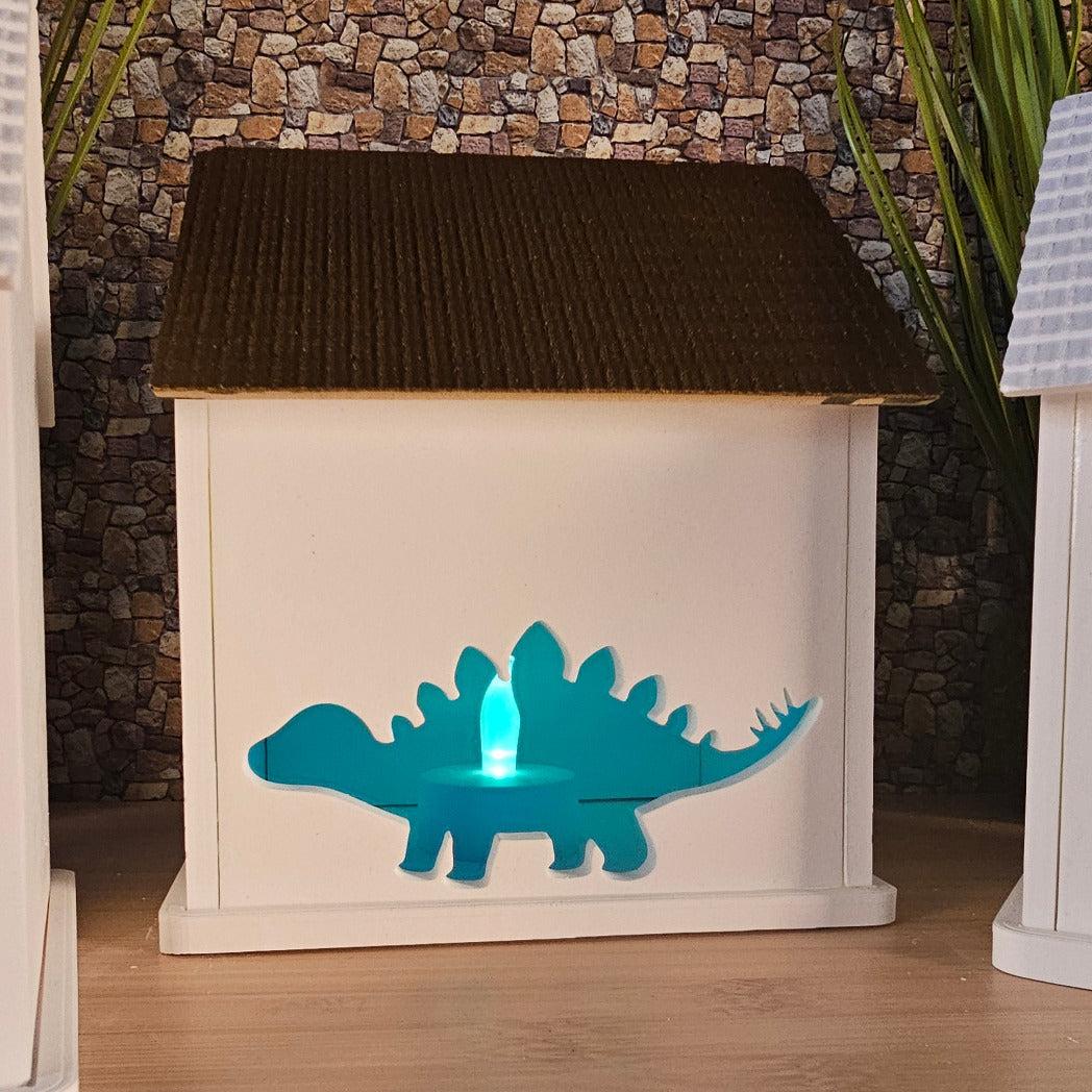 Silikonform: Kuhni-Haus "Dinos"