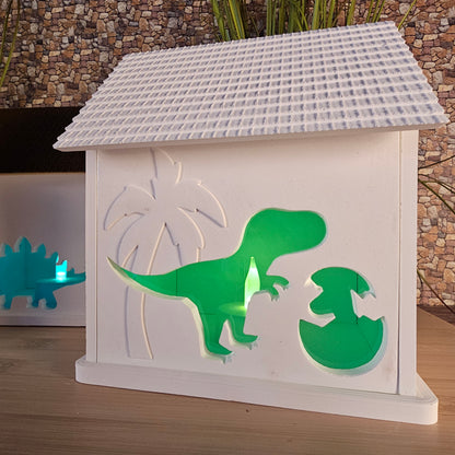 Silikonform: Kuhni-Haus "Dinos"