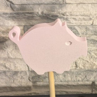 Silikonform: Stecker "Glücksschwein"