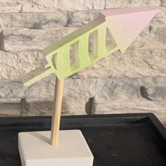 Silikonform: Stecker "Rakete"