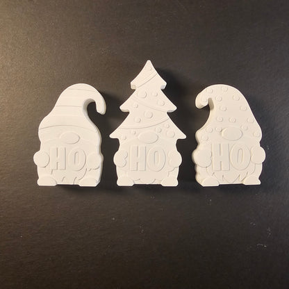 Silikonform: Wichtelweihnacht "Hohoho"